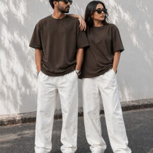 snazzy couple's oversized t shirts