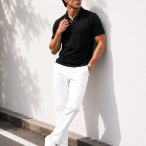 snazzy unisex collar t shirts