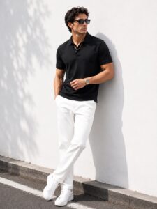 Snazzy Unisex Collar T-shirts snazzy unisex collar t shirts
